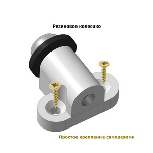Поворотный механизм + компактные ролики