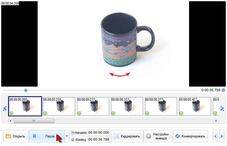 ThunderSoft Video to GIF Converter - просмотр видео Программа ThunderSoft Video to GIF Converter