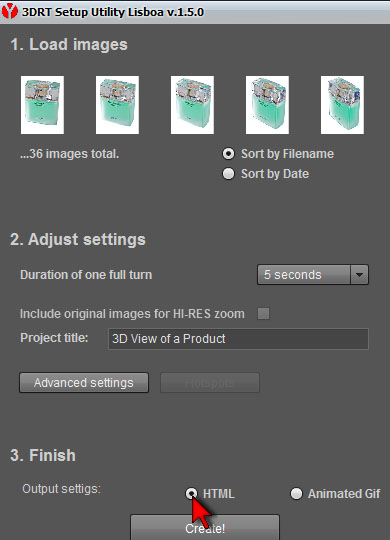 Программа 360 Product Viewer. Создание 3D ролика в формате HTML Программа 360 Product Viewer. Создание 3D ролика в формате HTML